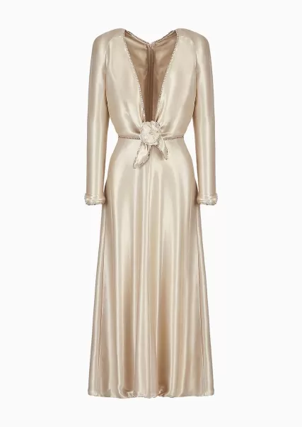 Gold Robes Étonnant Femme Robes Longues