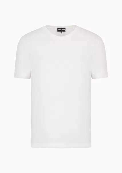 Qualité Constante Homme T-Shirts T-Shirts Coupe Standard White